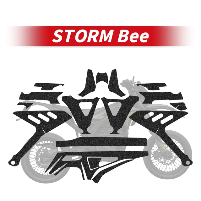 Dla Surron STORM Bee Akcesoria motocyklowe Zbroja Naklejka ochronna Zestawy owiewek rowerowych Plastikowa dekoracja obszaru