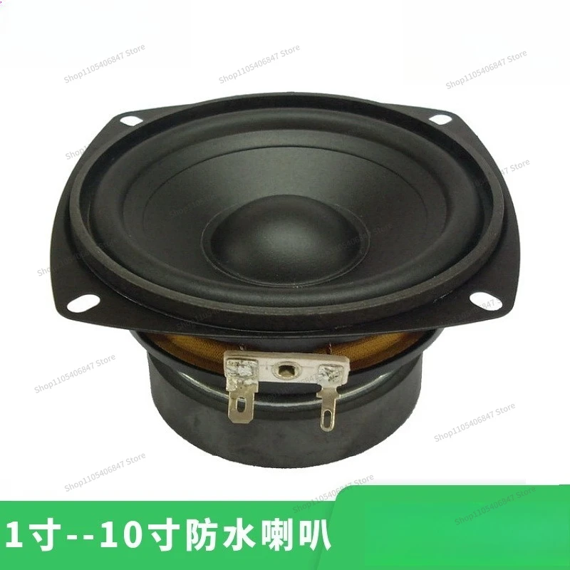 For Bathroom/lawn Speaker PP Waterproof Bass 4 Inch Waterproof Speaker