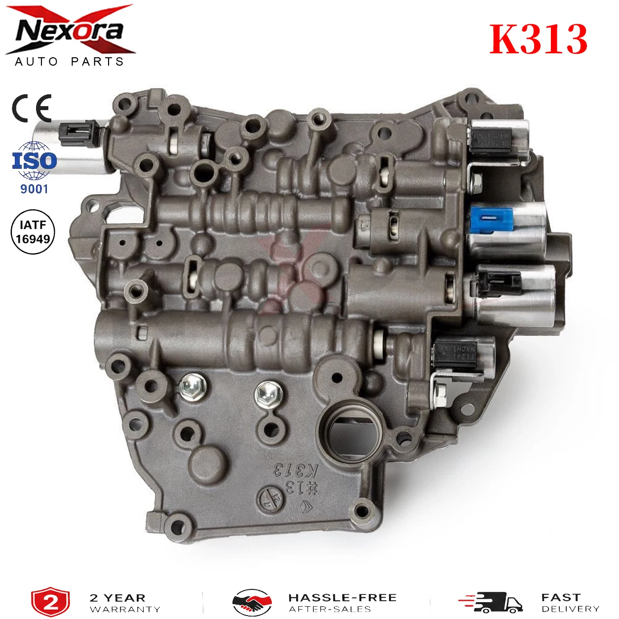 100% Tested K313 CVT Automatic Transmission Valve Body With Solenoids For Toyota Corolla E170 E180 E210 2014-Up 1.8L 2.0L Levin