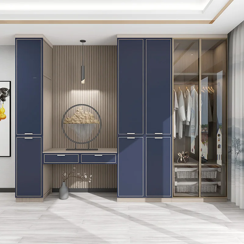 dq-Premium Bedroom Wardrobe Durable Build for Long-Term Use Multiple Compartments & DIY Feature for Living Room Furniture%