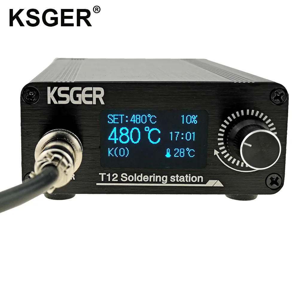 T12 V2.1S Soldering Station with OLED and D24 Tips