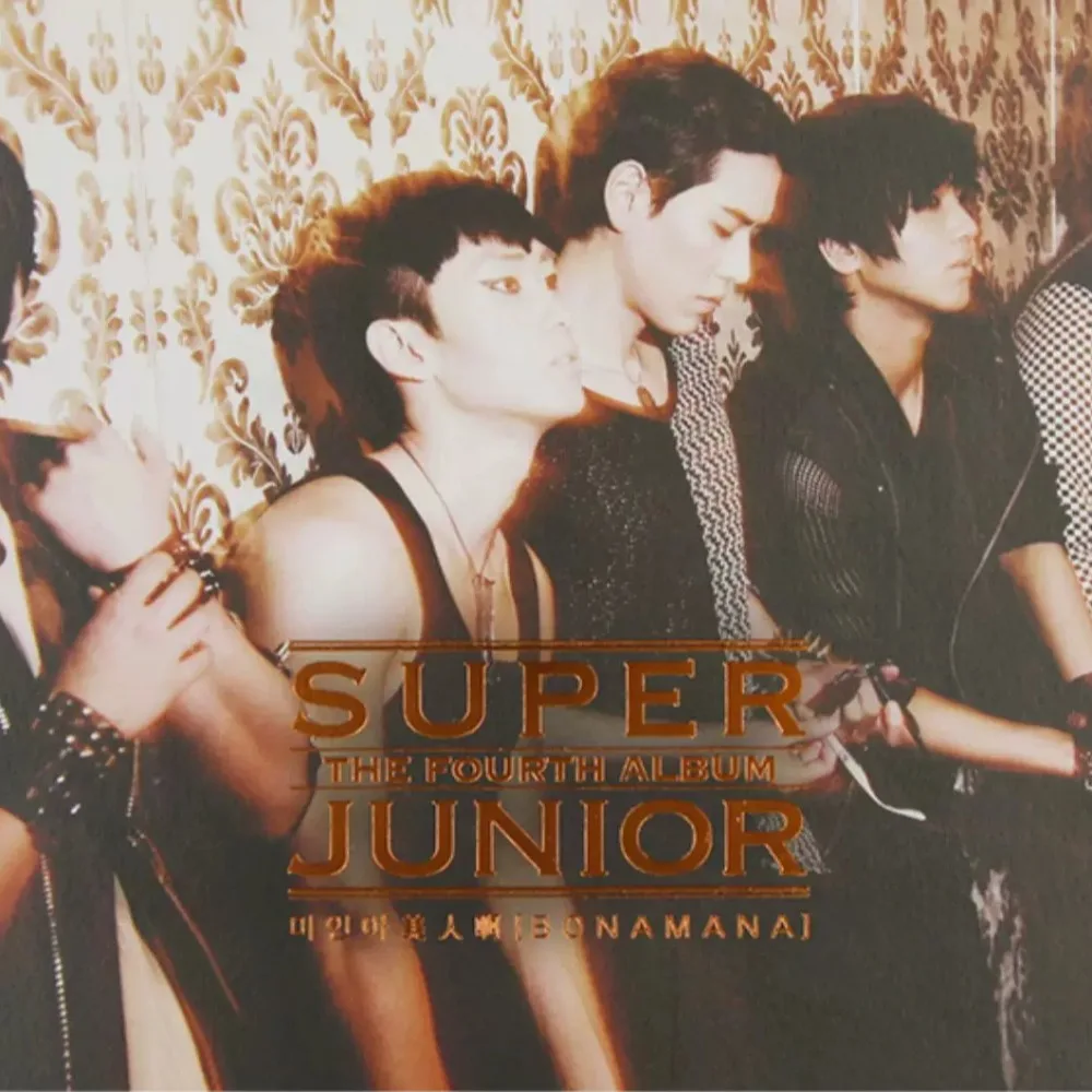 Super Junior "Bonamana" CD + Random Photocard - K-Pop Funky & Dance Hits - Dynamic Tunes for Car & Home