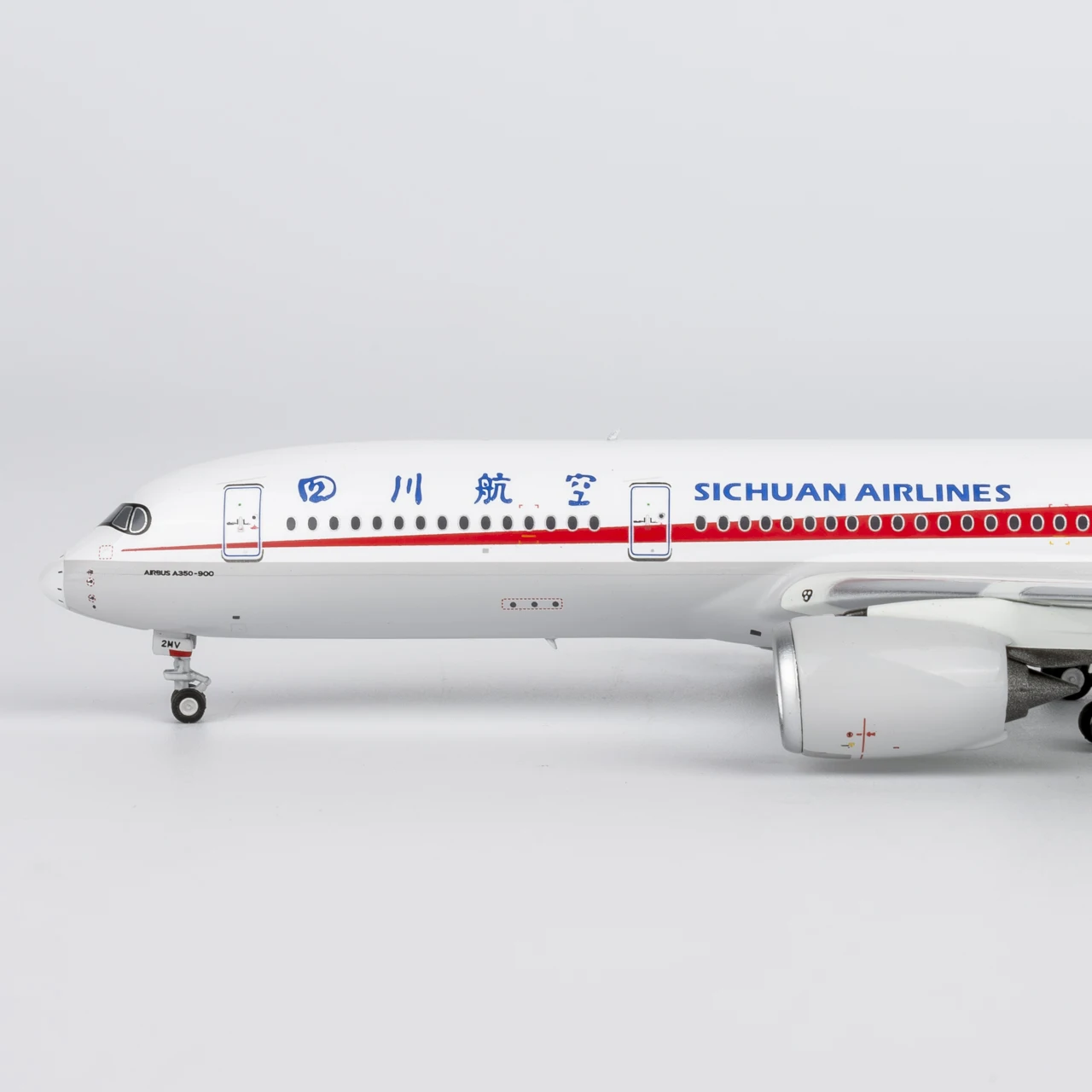 39111 Legering Collectible Vliegtuig Gift NG Model 1:400 Sichuan Airlines Airbus A350-900 Diecast Vliegtuigen Jet Model B-32MV
