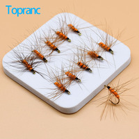Topranc 10Pcs Colorful Swimbait Lures High-Simulation Fly Fishing Bait for Freshwater And Saltwater Practical Fishing Flies