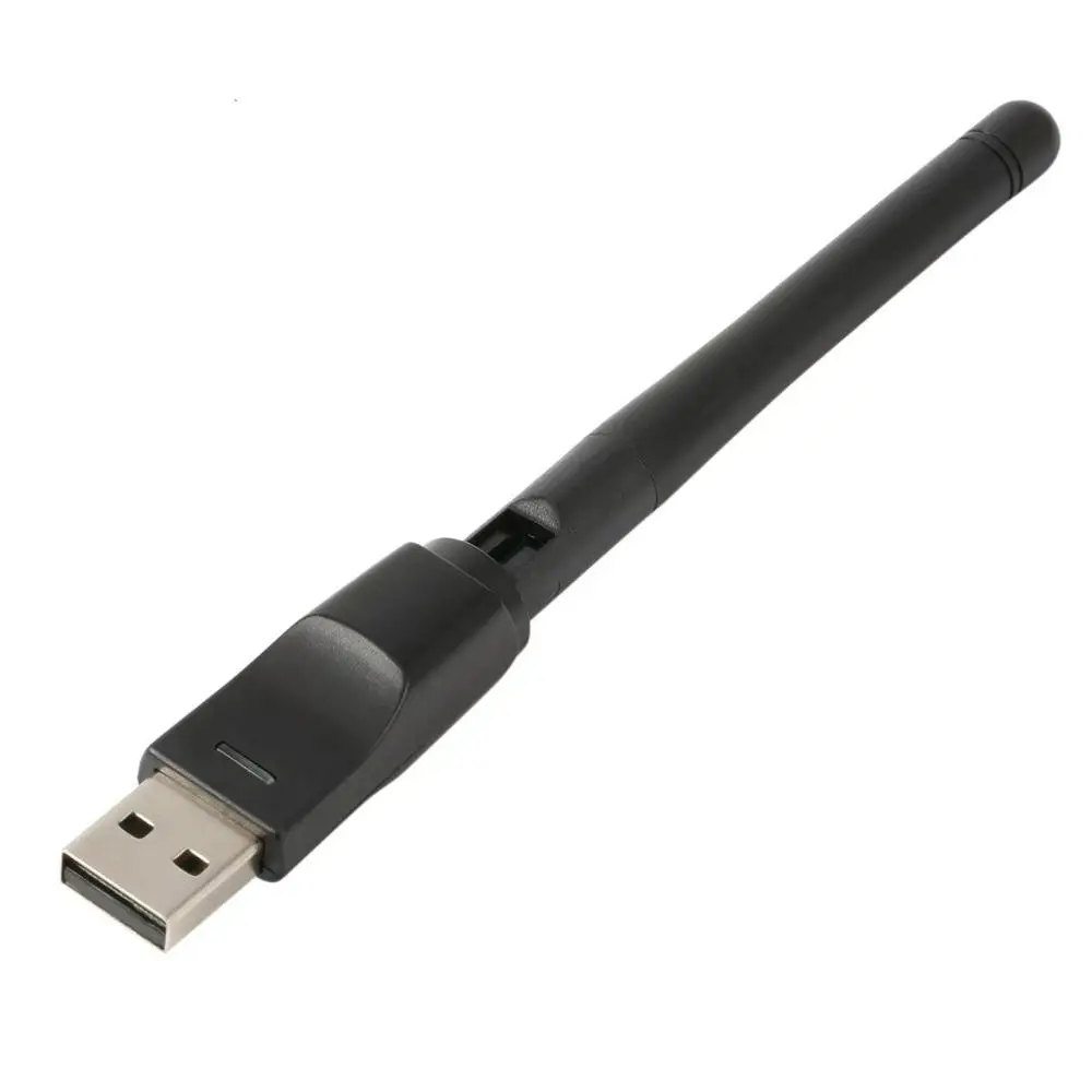 Adaptador WIFI USB RT8818, tarjeta de red inalámbrica de 150Mbps, 2,4 GHz, adaptador LAN 802.11 b/g/n, Dongle Wi-Fi para ordenador portátil y PC con antena