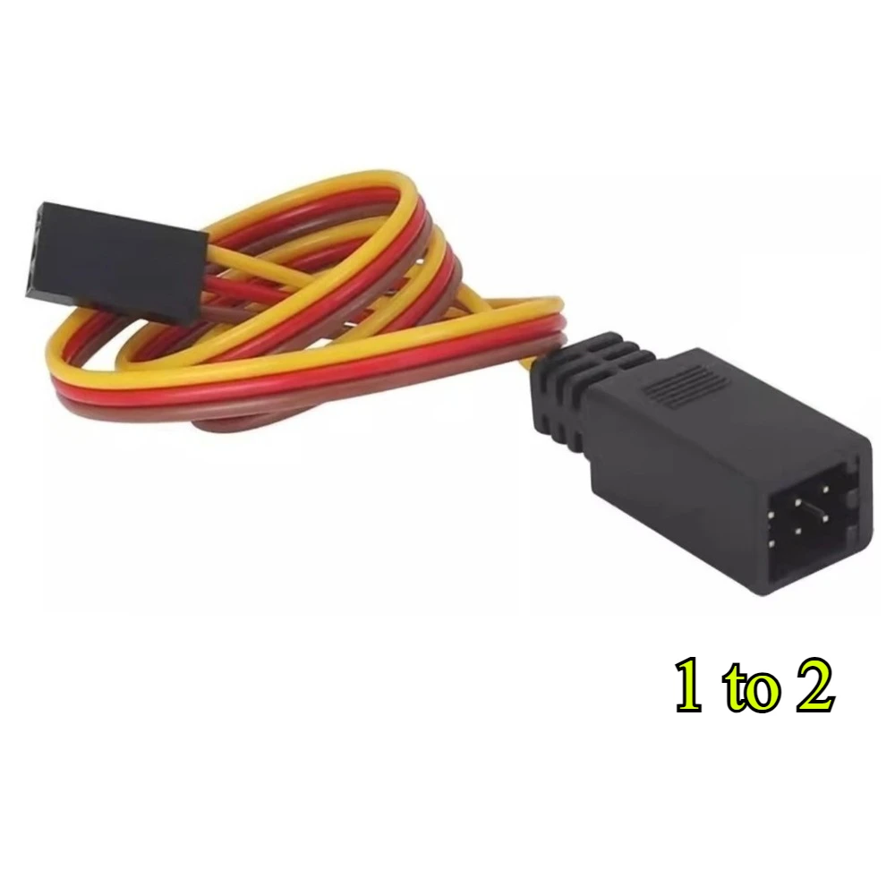 350 مللي متر Y نوع تمديد خط تمديد سلك من الرصاص كابل ل JR Futaba Y تسخير سيرفو الرصاص تمديد ل RC سيارة/سفينة/طائرة هليكوبتر #6