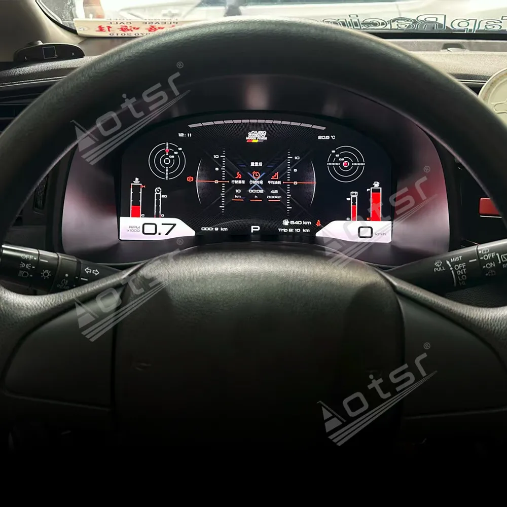 

Carplay Digital Cluster Odometer Screen For 2014-2020 Honda Fit Virtual Cockpit Speed Meter Car Dashboard Instrument Head Unit