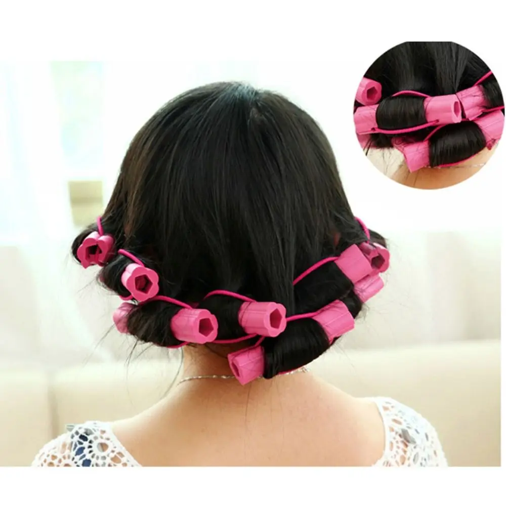 Soft Sponge Foam Hair Rollers Long Hairs Reusable Head Hair Curler Hair Styling Tools Use Sleep No Clip Cozy Curlers Women