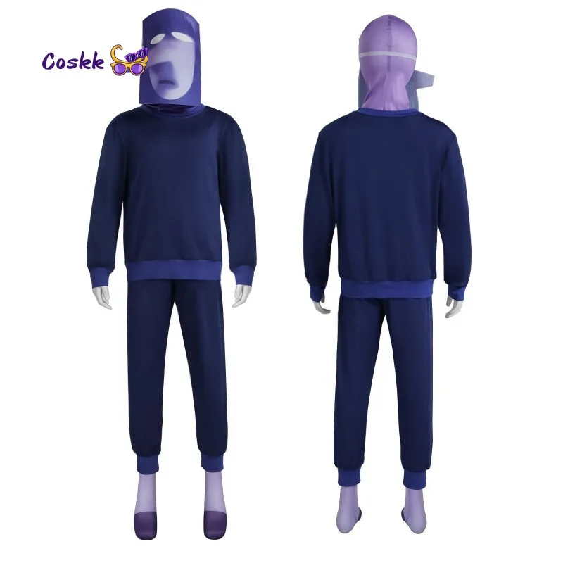 Costume Kids Joy Disgust Dress Envy Anger Fear Anxiety Embarrassment Cosplay Halloween Carnival Party Costume Girls view 5