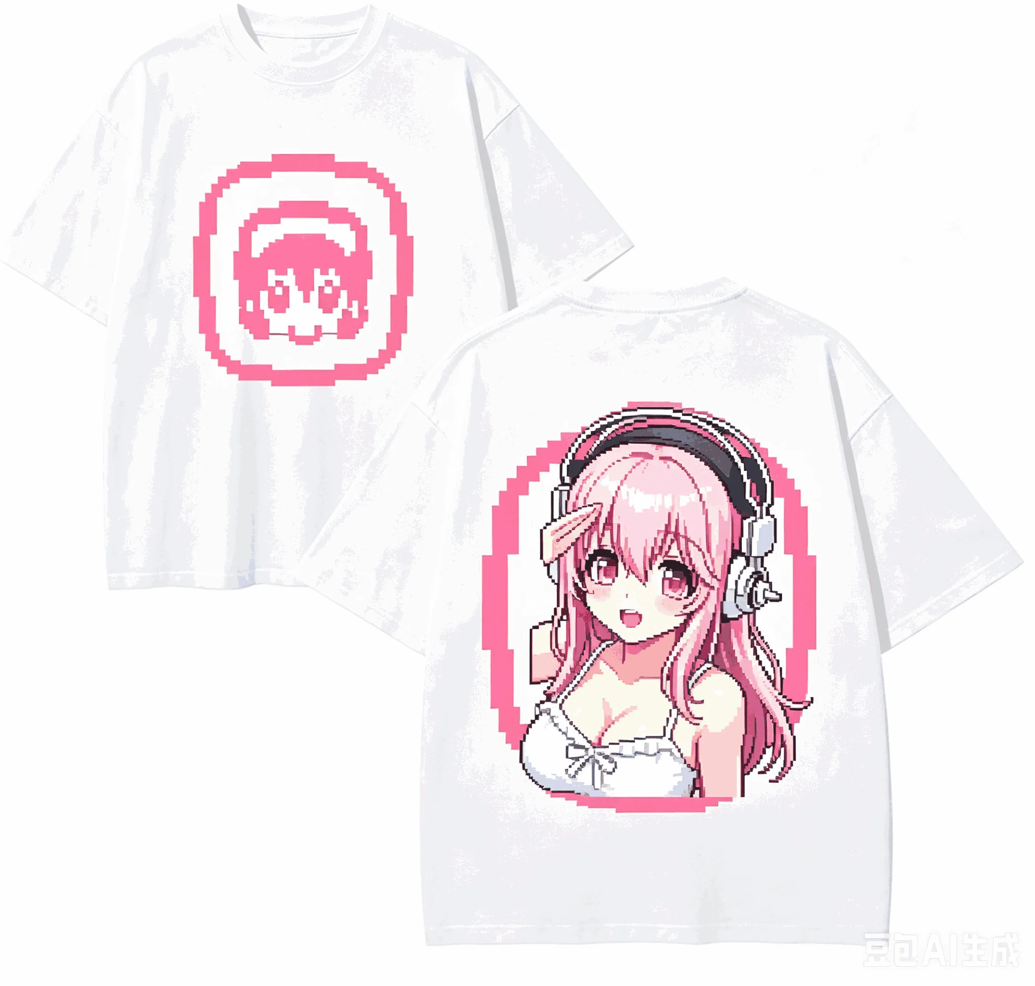 Super Sonico Anime Lover T-shirt Harajuku Cotton New Model High Street Oversized Unisex Retro Fashion Couples hot product soft