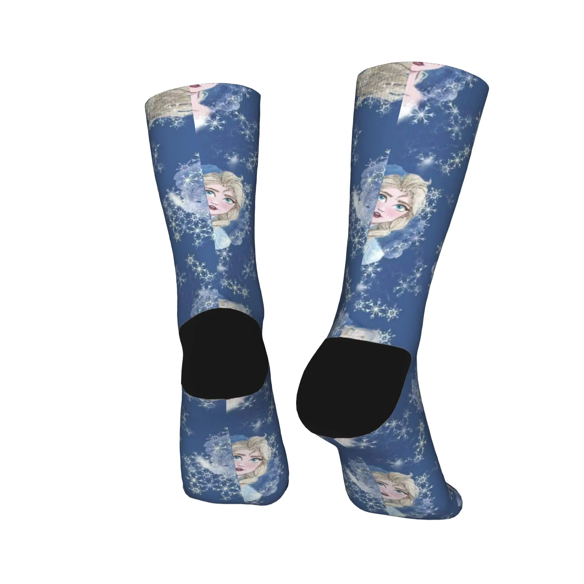 إلسا فروزن جوارب مخصصة الجدة الجوارب الشتاء المضادة للانزلاق الجوارب الرجال تشغيل الرياضة لينة تنفس الجوارب #4