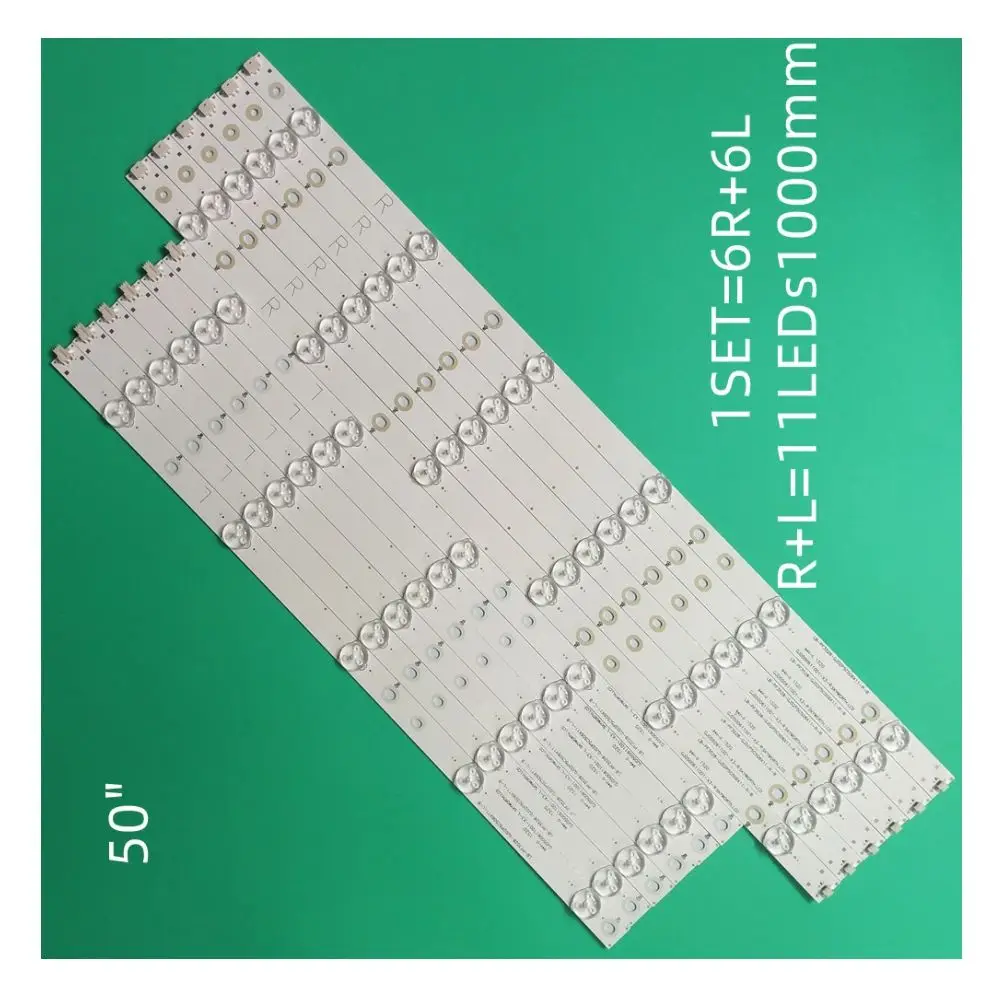 

LED backlight strip11LED For Nec E505 50PFL6340/T3 50PFL6540 50PFT4509 50PFK6501 50PFK6510 50PFH6550 50PFH4329/88 50PFH4009/88