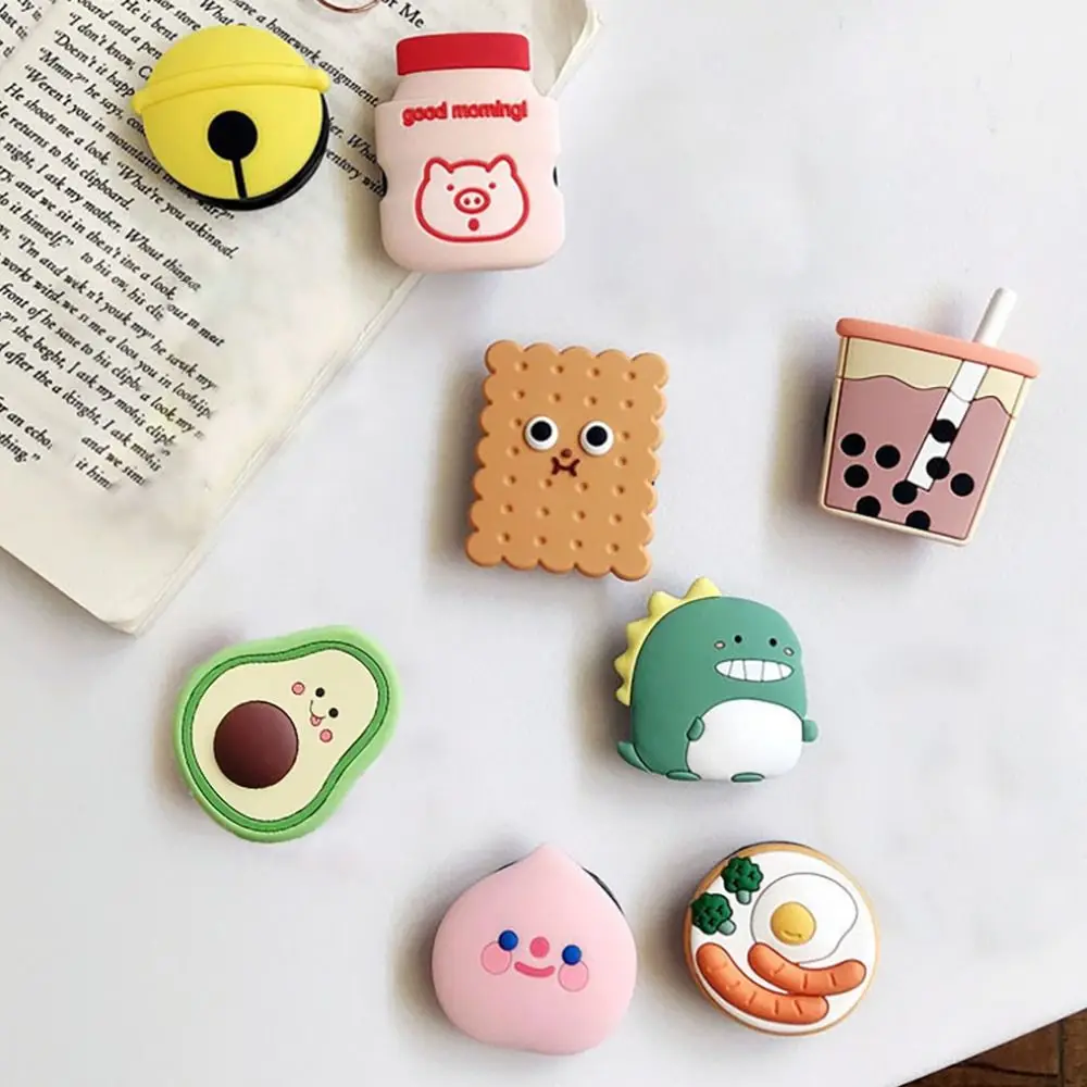 Cute ABS Mobile Phone Holder Cartoon Universal Phone Accessories Foldable Phone Holder Stand