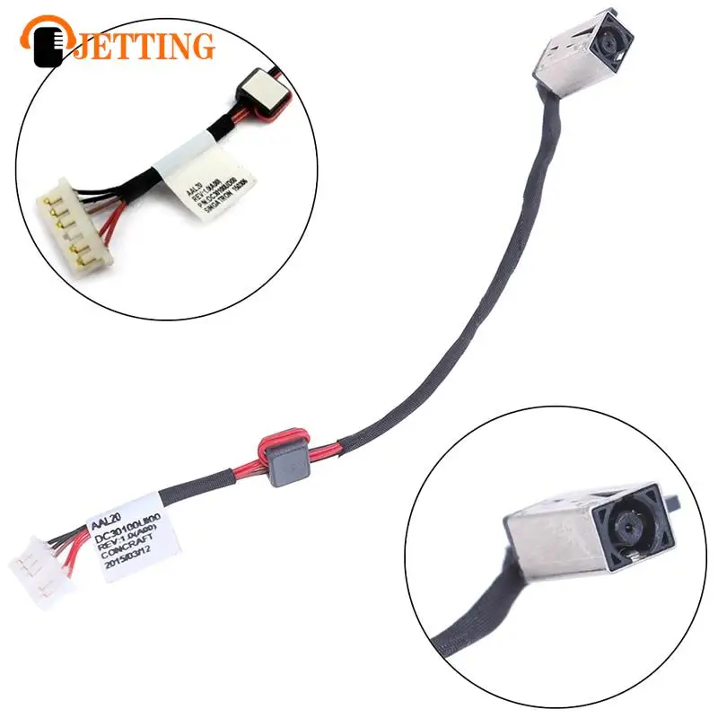 New Laptop For Dell Inspiron 15 5566 i5566 P51F 3000 5000 3559 5558 5555 5459 5559 DC Power Jack Cable Charging Port Wire Cord