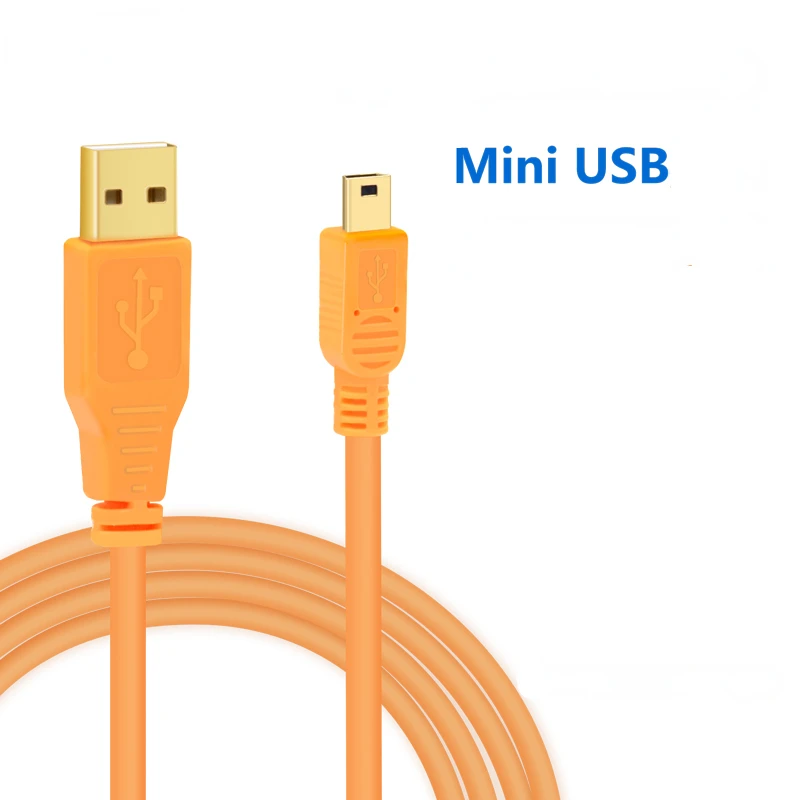 Mini USB cable Canon 5D3 5D2 6D2 80D 750D camera connection computer cable shooting cable digital camera cable