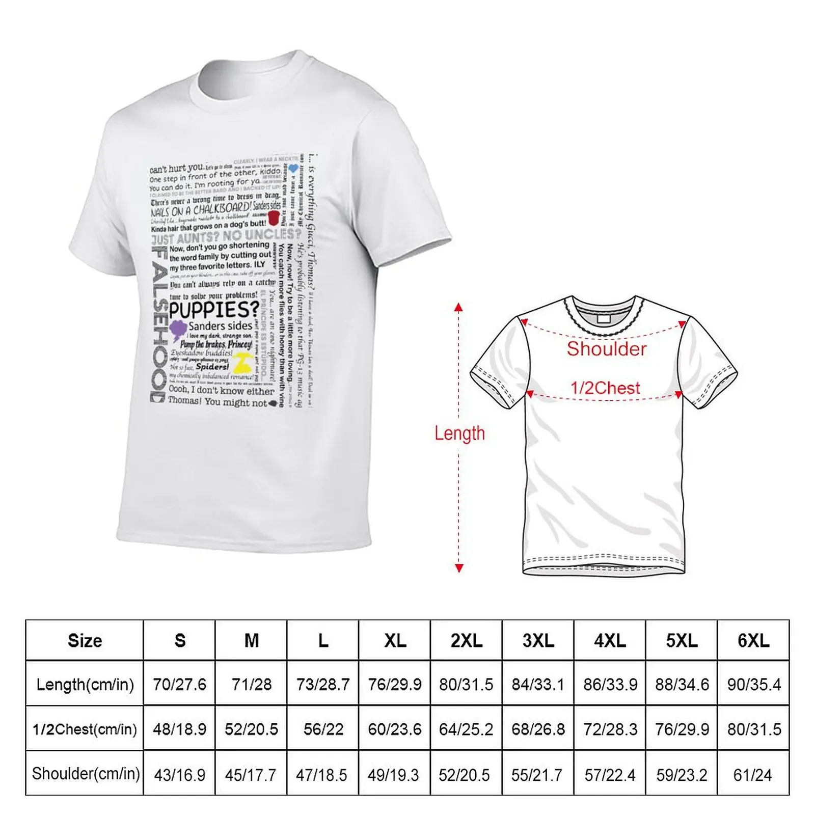 sanders sides quotes T-Shirt Summer Holiday Casual Tee
