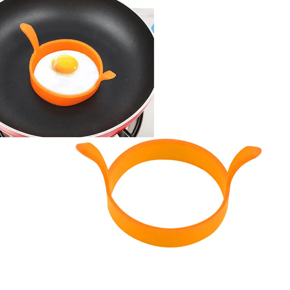 Silicone Egg Ring for Fried Eggs Pancakes Omelettes Poached Eggs Breakfast Sandwiches Bpa Free Nonstick Heat Resistant Up to