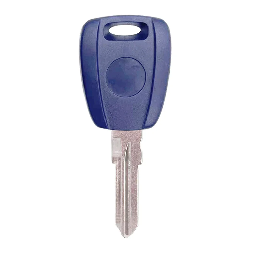 XNRKEY Transponder Blank Key Shell for Fiat 500 Ducato Replacement Key Case with SIP22/GT15R Uncut Blade with ID48/T5 Chip