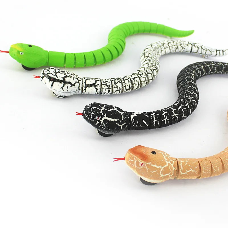 Serpenti a sonagli RC telecomandati Serpenti Trucchi di animali Giocattoli per bambini FSWOB