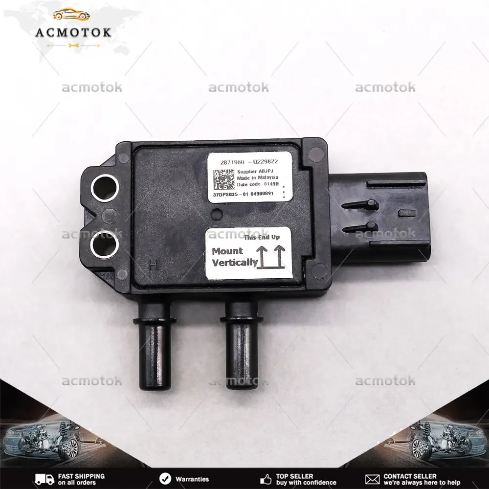 2871960   เซ็นเซอร์ความดันแตกต่างของก๊าซไอเสียสําหรับ Cummins ISC ISL Diesel 8.3L