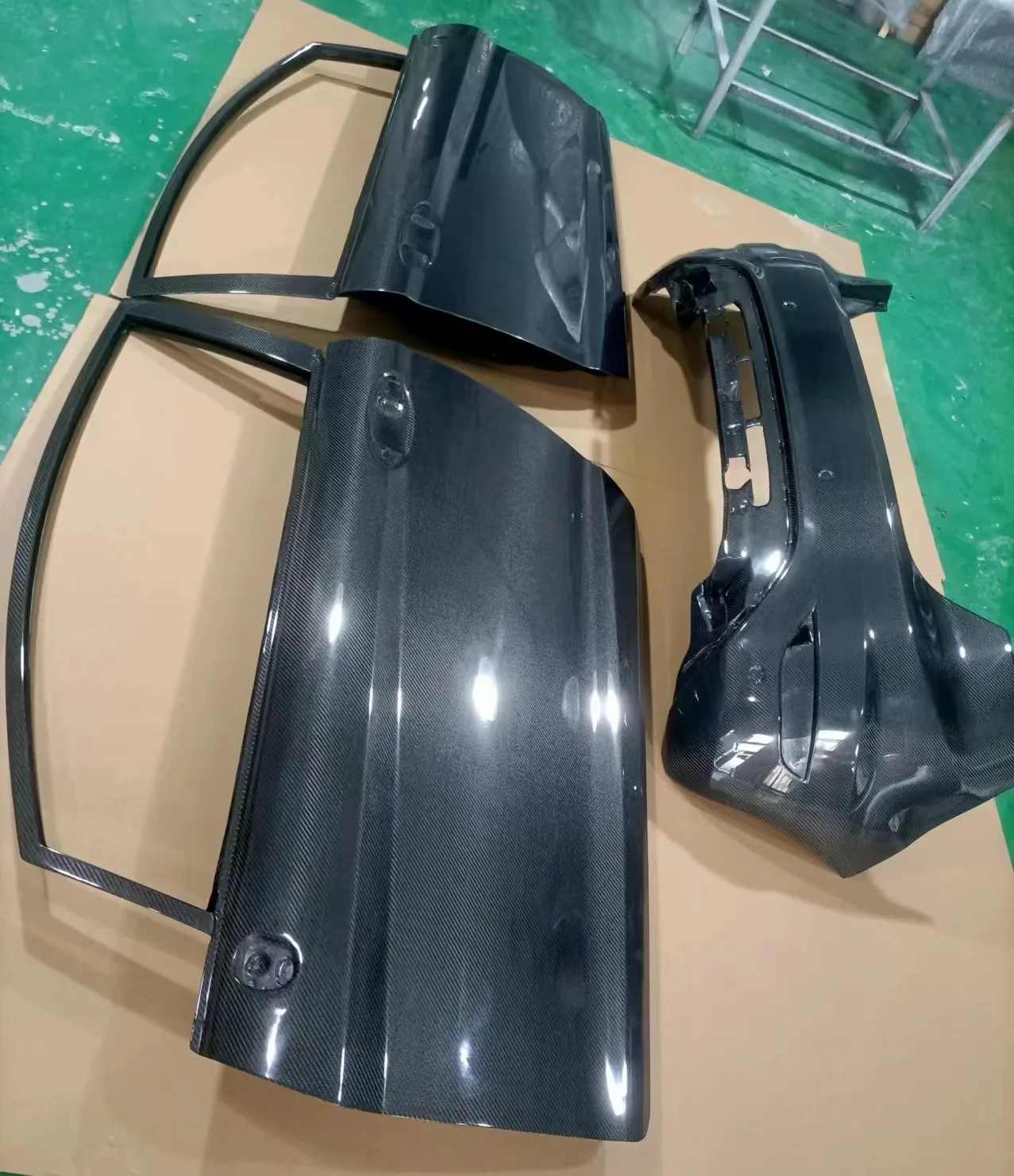 Carbon Fiber for Ford Fiesta 2014-2018 Modified Doors , After actual vehicle installation test