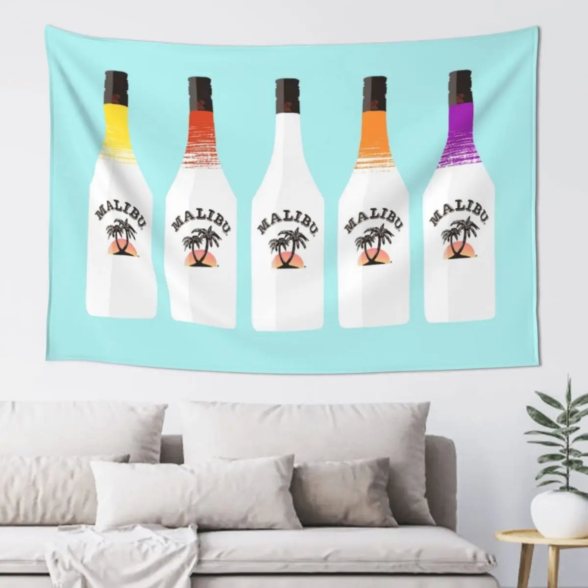 

Malibu Flavors Tapestry Wall Hanging Home And Comfort Decor Tapestry