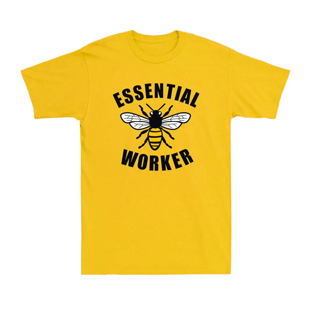 

Мужская Футболка Essential Worker - Save The Bees Love Earth Day Climate Change