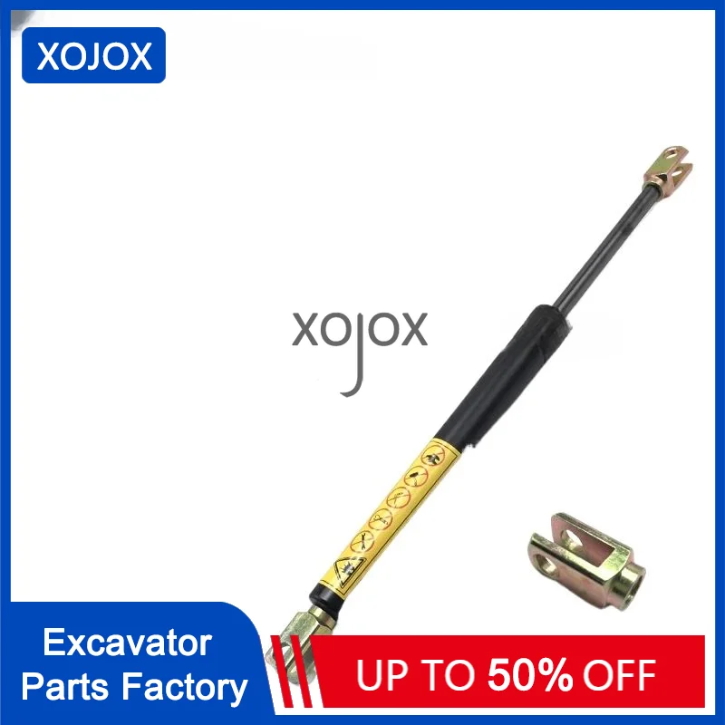 

XOJOX For Shanhe Intelligent 50 60 70 80 90 Rear cover support rod Gas spring hydraulic top rod Excavator accessories