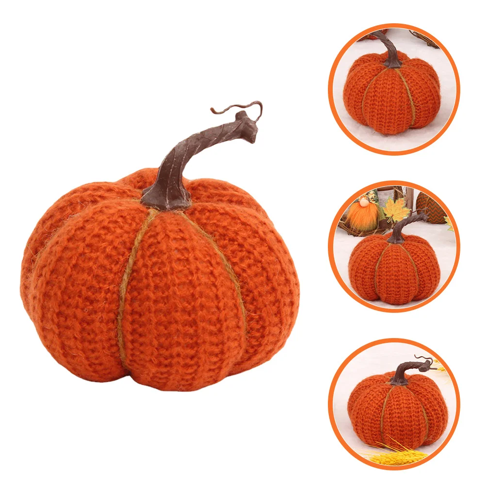 

Artificial Lifelike Pumpkin Thanksgiving Decor Multicolor Pumpkin Ornament for Harvest Festival Home Decoration Thanksgiving