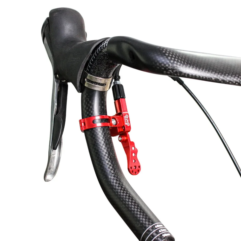 22.2mm/24mm Bicycle Seatpost Remote Controller Aluminium Alloy Adjustable MTB Dropper Seat Post Lever Light Anodizing