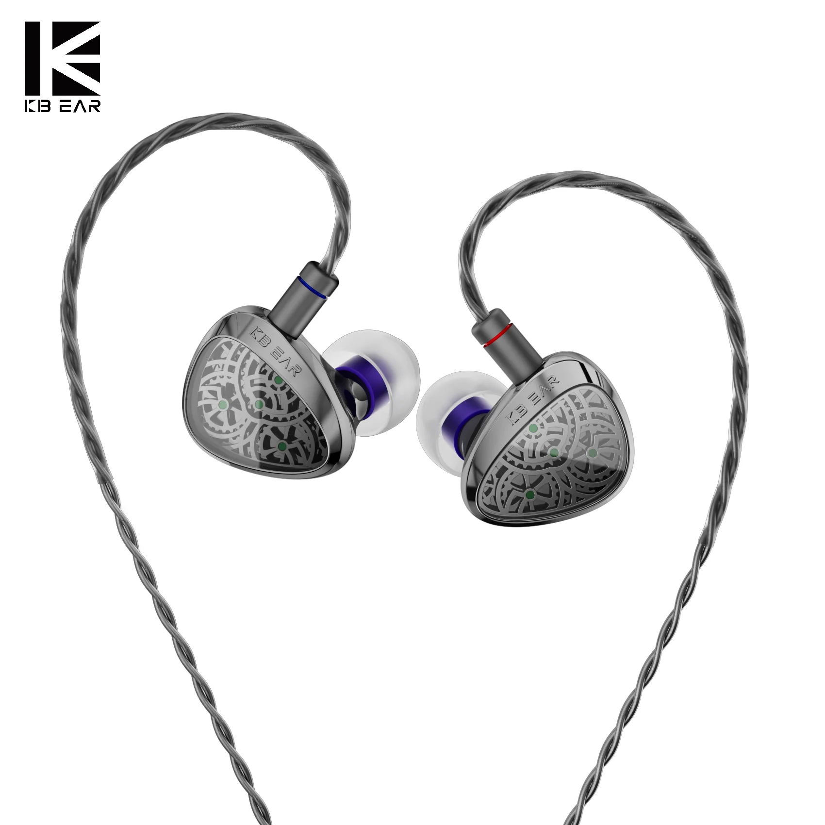 

Наушники-вкладыши KBEAR Tourbillon-X HiFi с диафрагмой из углеродного волокна с CVD-покрытием, проводная гарнитура с 10-мм динамическим драйвером, игровые наушники