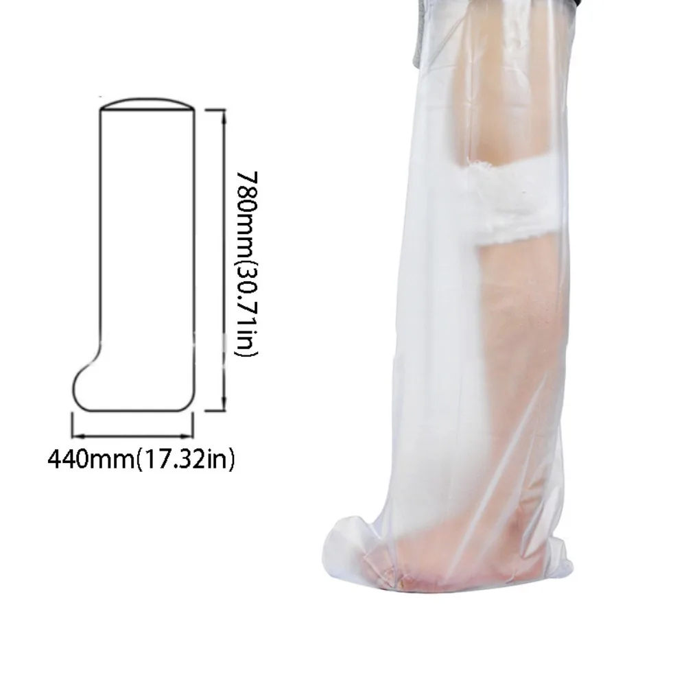 

Sealed Design Waterproof Cast Cover Full Leg Cover Lower Leg Cover Shower Protector Protective Ring Waterproof Material