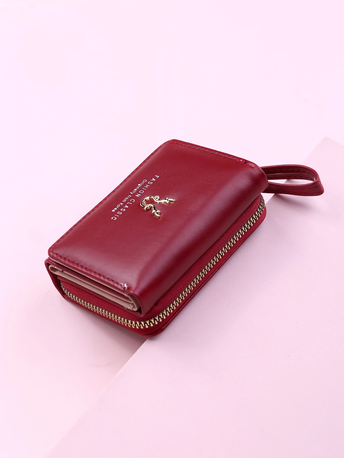 Luxus Marke frauen Kleine Brieftasche Weibliche Karte Halter Kurze Brieftaschen mit Geldbörse für Frau Damen PU Leder Haspe Mini kupplung – Detail 21