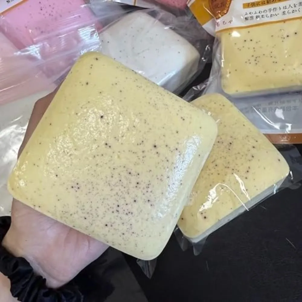 Morbido lento aumento Squishy Squishy Sollievo dallo stress Giocattolo antistress Calmante Squish Agitarsi Giocattoli Toast appiccicoso Squishy Gioco sensoriale