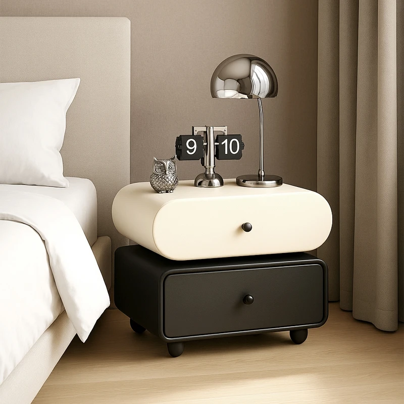 

Cabinets White Bedside Table Decor Nordic Unique Coffee Bedside Table Corner Trendy Simple Mesa De Cabeceira Unique Furniture