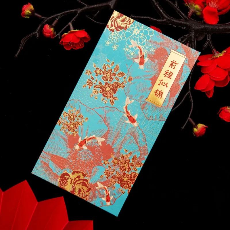 36Pcs Chinese New Year Red Envelopes Hong Bao Lucky Money Cash Envelopes Red Packets Lai See for Lunar Year, Wedding, Birthday