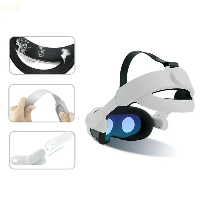 แถบคาดศีรษะ u2je K3 พร้อมกระเป๋าเก็บของสำหรับ Quest 3 Accessory Accessory