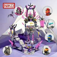 Ninja Mecha Robot Series Building Bricks Anime Figure MOC Blocks Kits Toys Temple Plastic Model Boy Children birthday Gifts DIY