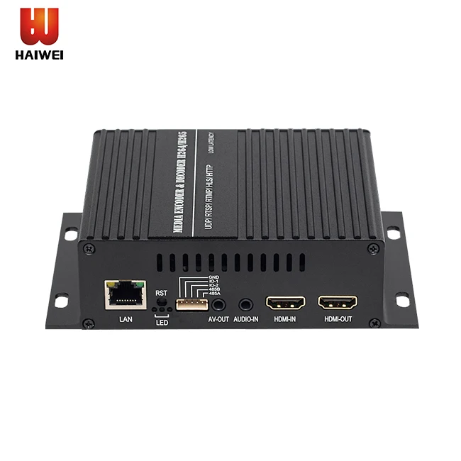 

Haiwei HSC-S1 H.264 h.265 ip encoder decoder HDMI CVBS output 1080p Video decoder Support HTTP RTSP RTMP RTMPS UDP