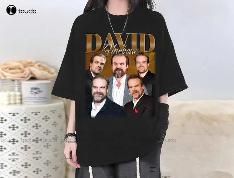 

David Harbour Character T-Shirt, Shirt, Tee, Actor David Harbour Actor T-Shirt, Character Shirt