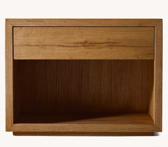 

#Modern Hot Sale Drawer Bedside Table Bedroom Furniture Wooden Open Nightstand