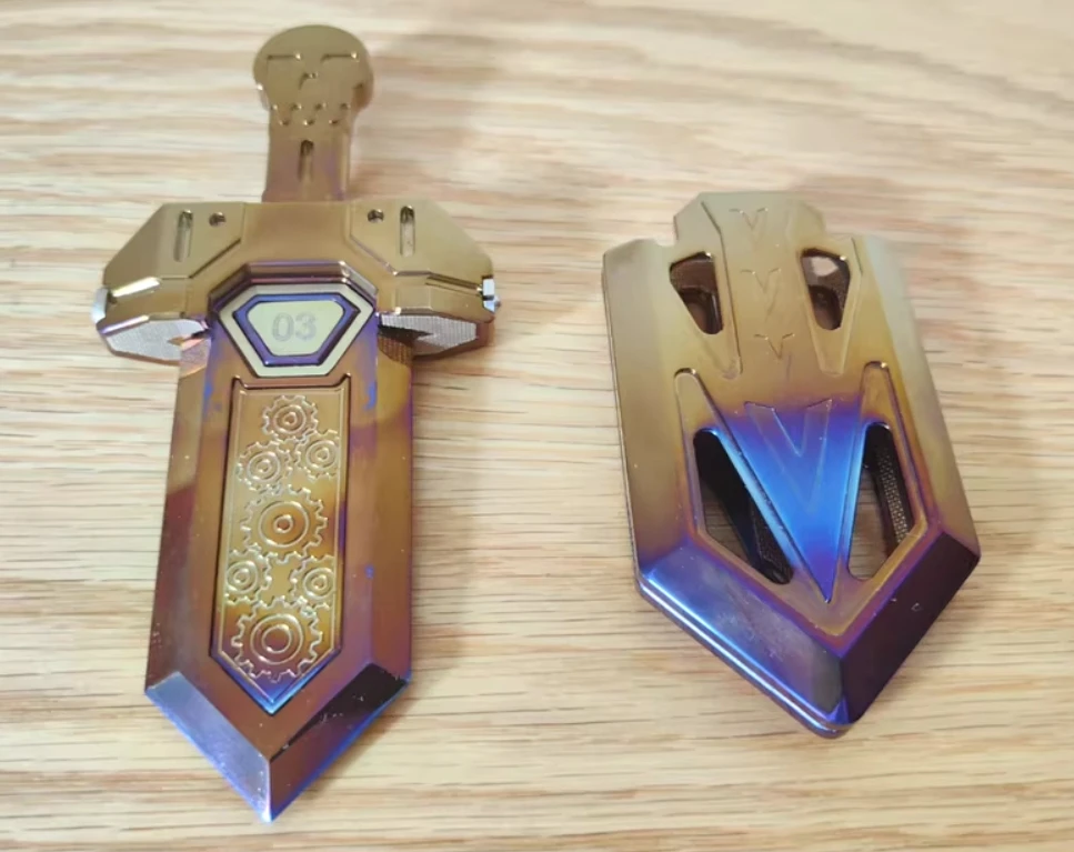 

Б/у EDC Ranyu из титанового сплава плюс слайдер для непоседы Декомпрессионные игрушки