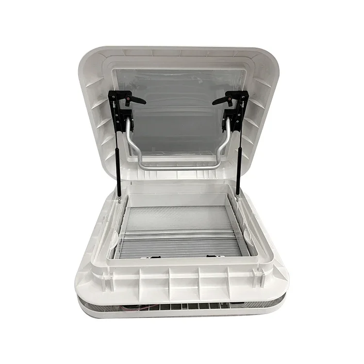 

450x400mm Double Acrylic Top Center Cover Skylight Rv Roof Window Rv With ASA Surrounded