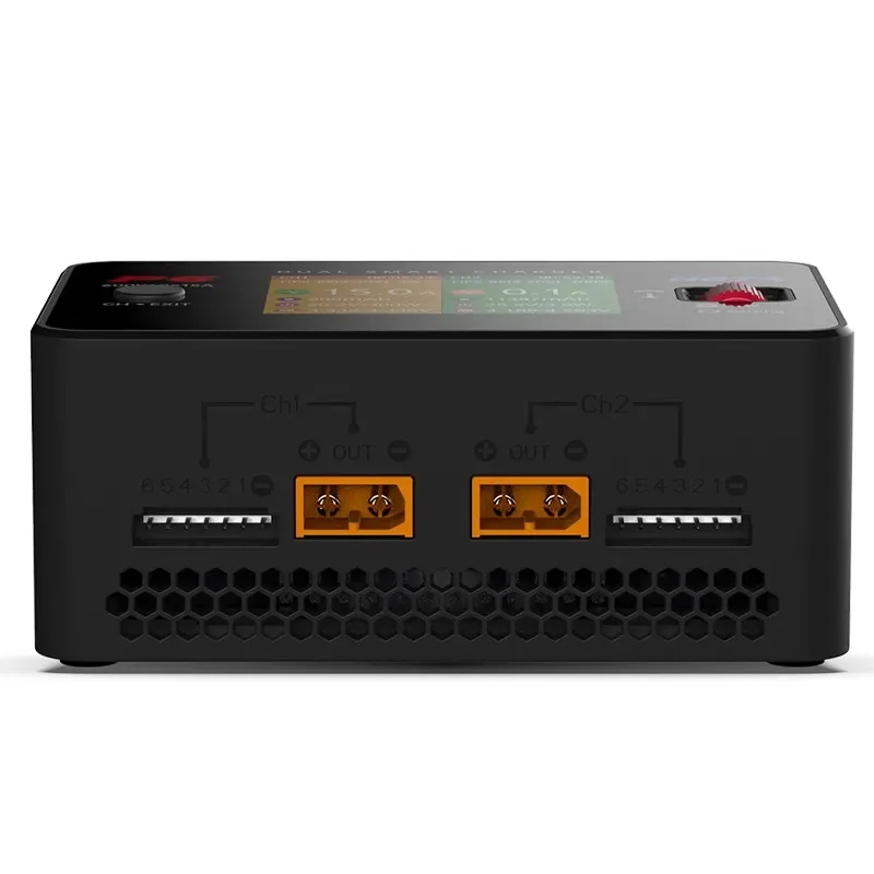 HOTA P6 T240 Dual-Charger - 240W Total (120W×2) 10-30V DC Input 15A×2 | LiPo/LiHV/NiMH/Pb Smart Cooling LCD Display thumbnail 5