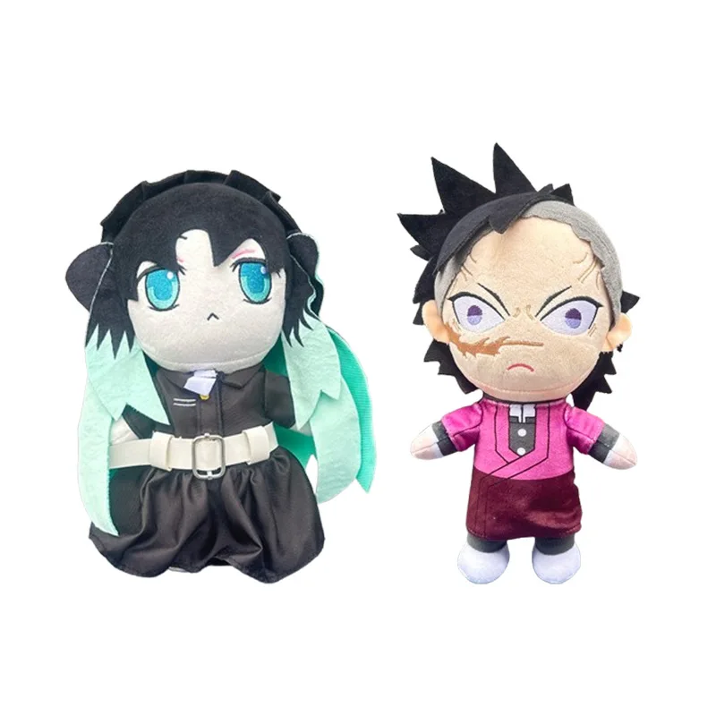 24 سنتيمتر شيطان القاتل Tokitou Muichiro ألعاب من القطيفة لطيف لينة محشوة ديكور غرفة المنزل دمى للطفل عيد ميلاد هدية الكريسماس #1