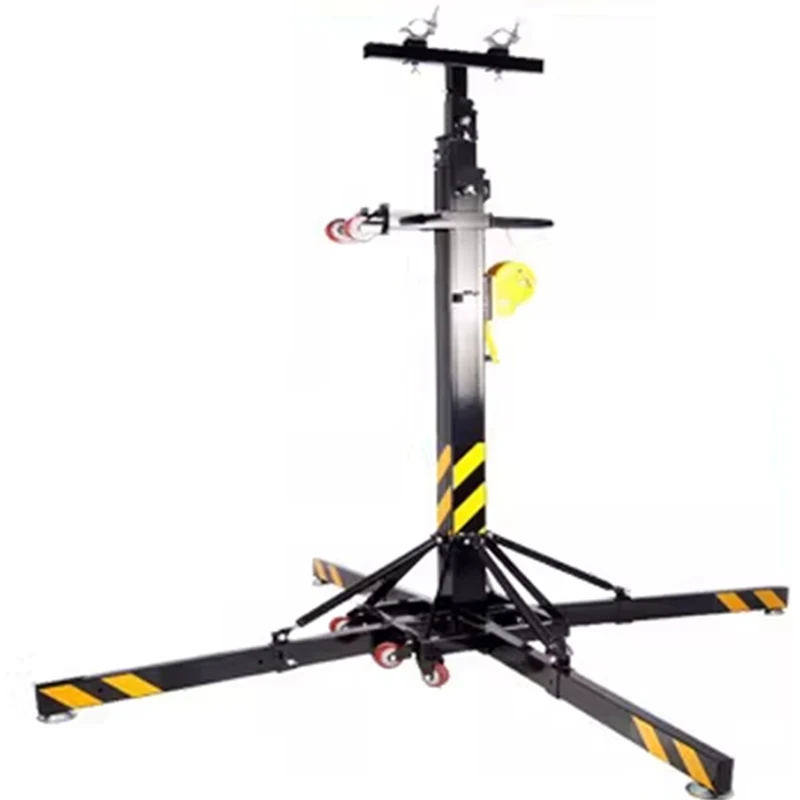 200KG Load-Bearing Lifting Stand, Heavy-Duty Winch, Truss for LED Screens/Stage Lighting/Line Array Speakers, Liftin(Customized)