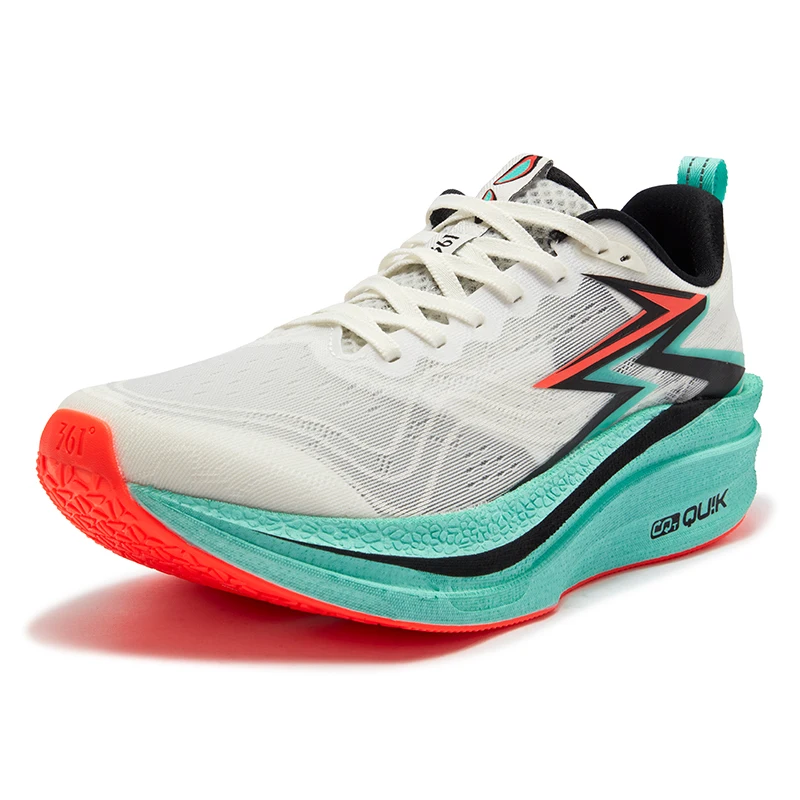 361 Degrees Flame 4.0 MIX Herren-Laufschuhe, Carbon Plate Racing Marathon, stabiler Rückprall, verschleißfeste Herren-Turnschuhe 672512204