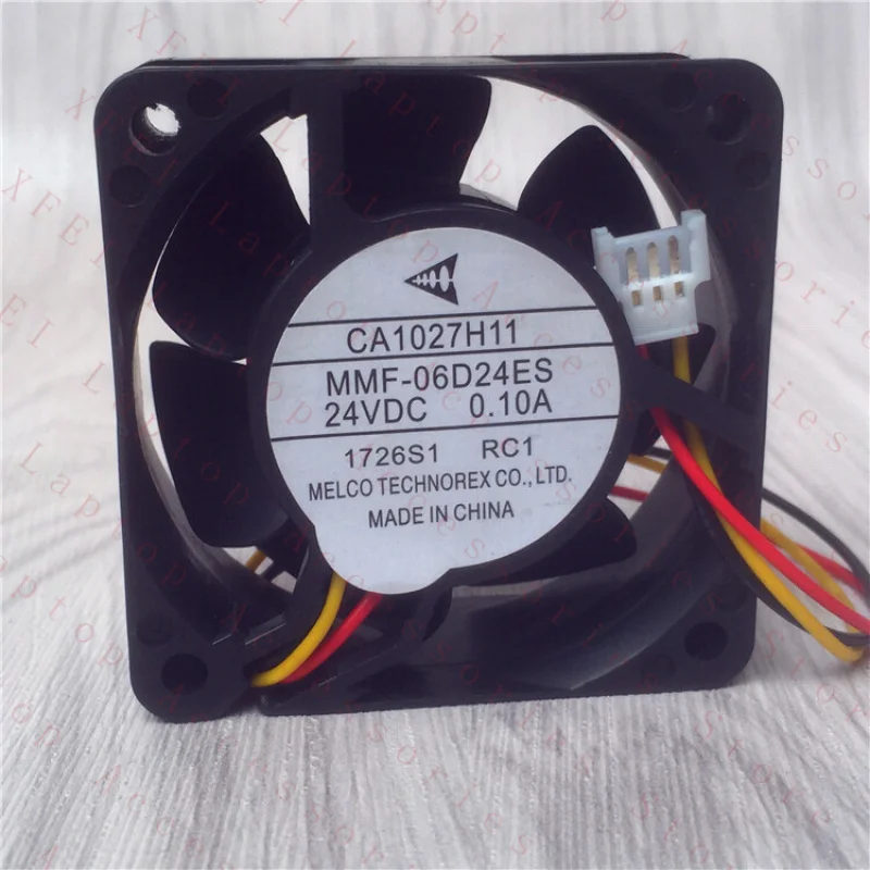D  1PC FOR MMF-06D24ES-RC 1 Cooling Fan 6025 24V 0.10A 3-pin New