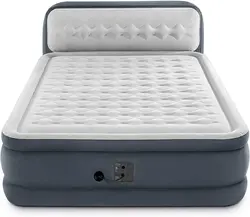 Air Mattress Self Inflatable Blow Up Bed Auto Shut Off Comfortable Surface Best for Guest Travel Vacation Camping