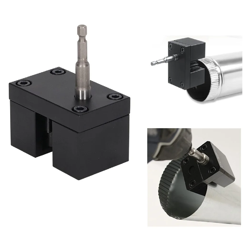 

Power Assisted Pipe Crimper for Metal Duct Swaging Featuring Hex Shank and Shock Drive for Fast and Reliable HVAC Applications